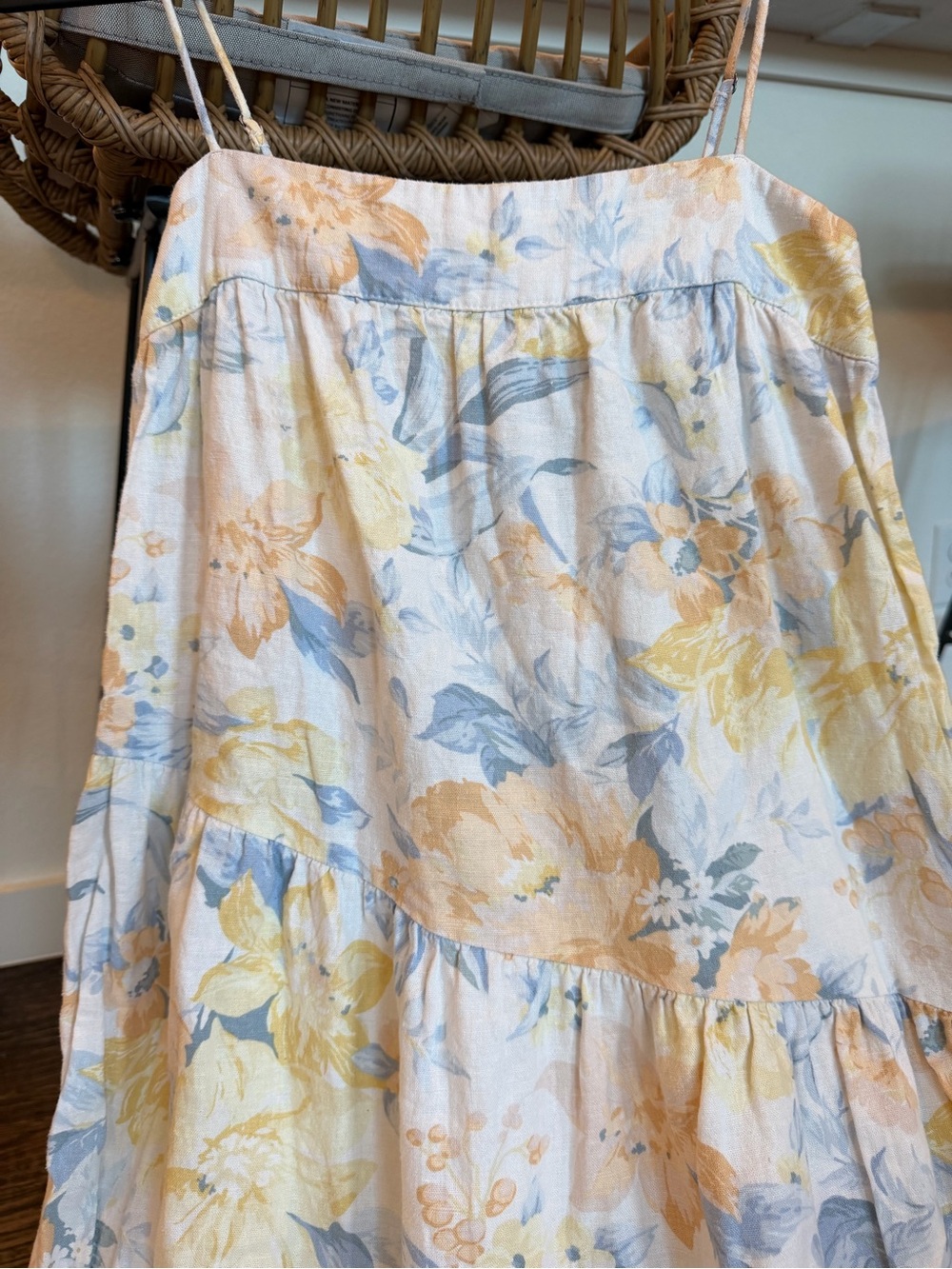 Abercrombie & Fitch Floral Spaghetti-Strap Maxi Dress - Picture 6 of 8
